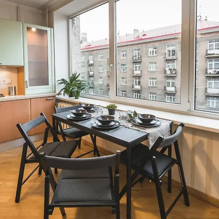 Historic 4-bedroom - Brivibas Boulevard Apartment