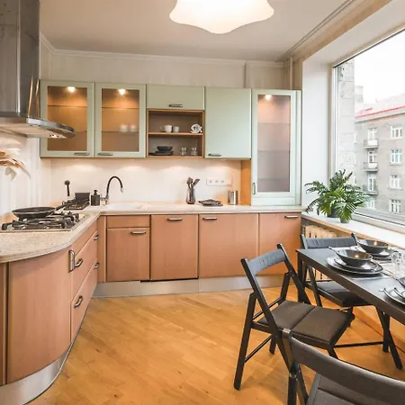 Historic 4-bedroom - Brivibas Boulevard Apartment